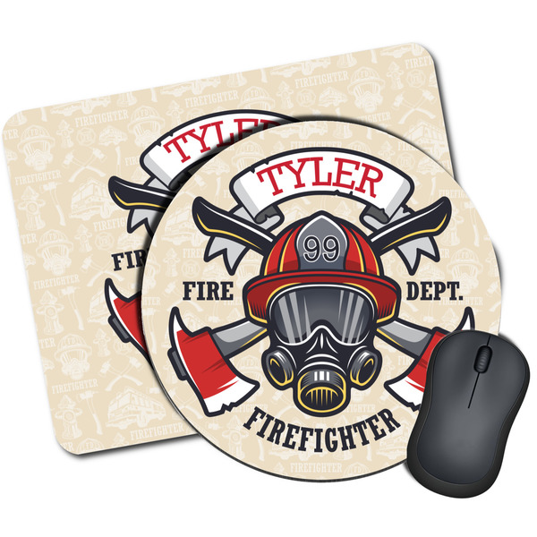Custom Firefighter Mouse Pad (Personalized)