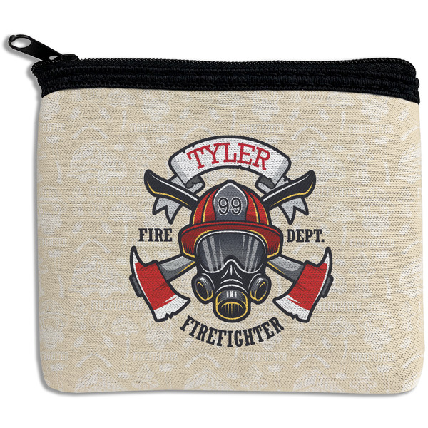 Custom Firefighter Rectangular Coin Purse (Personalized)
