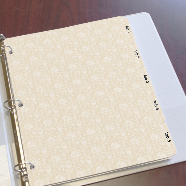 Firefighter Page Dividers - Set of 5 - In Context