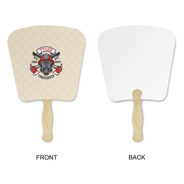 Firefighter Paper Fans - Approval
