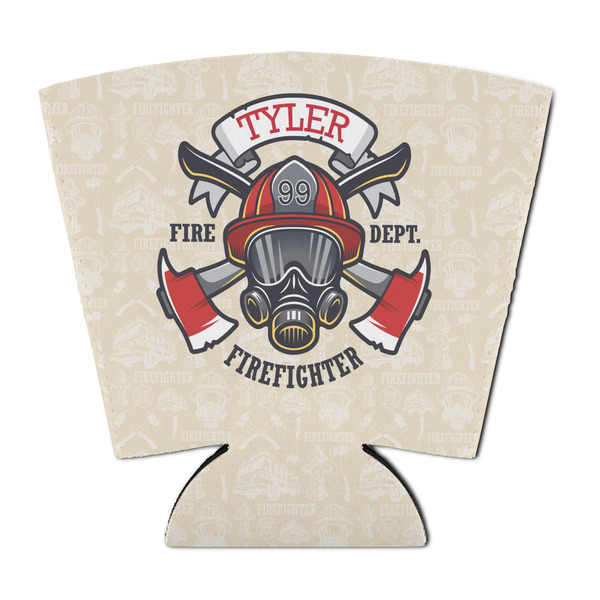 Custom Firefighter Party Cup Sleeve - with Bottom (Personalized)