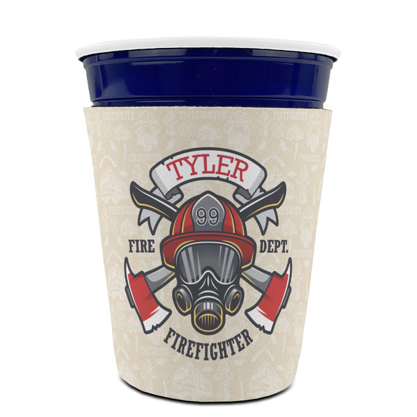 Firefighter Party Cup Sleeves - without bottom - FRONT (on cup)