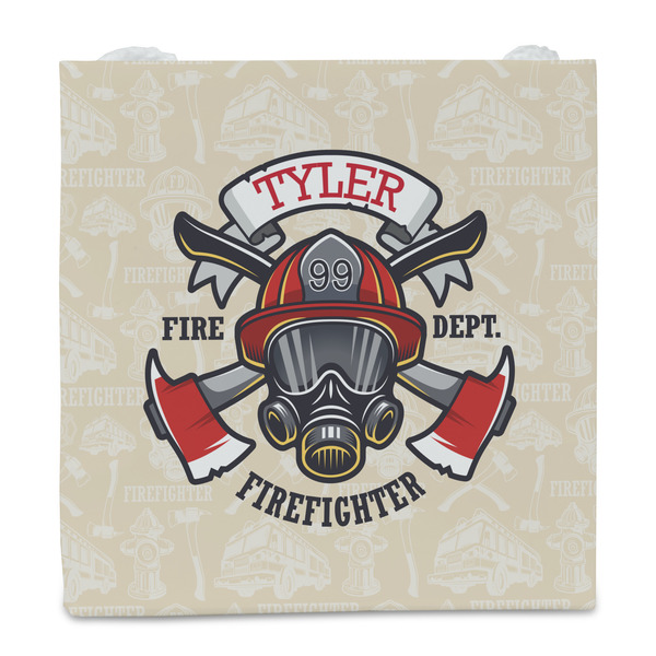Firefighter Party Favor Gift Bag - Matte - Front