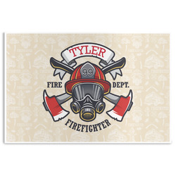 Firefighter Disposable Paper Placemats (Personalized)