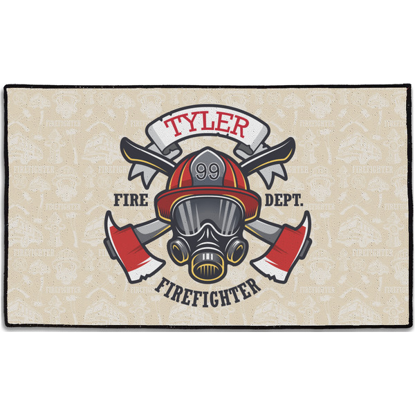 Custom Firefighter Door Mat - 60"x36" (Personalized)