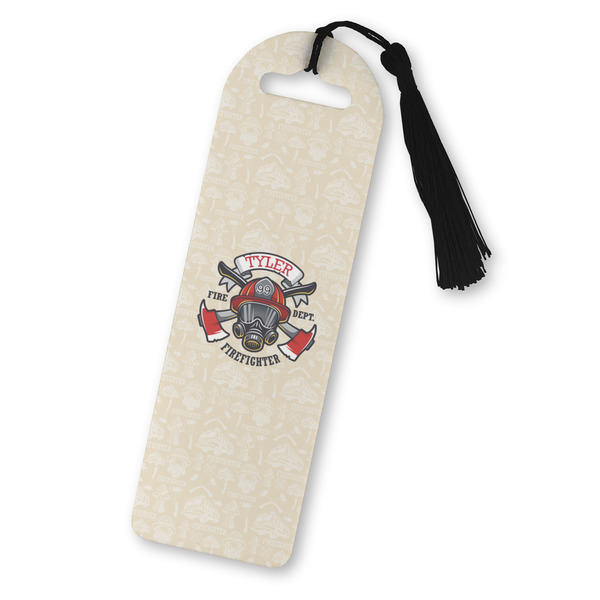 Custom Firefighter Plastic Bookmark (Personalized)