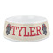 Firefighter Plastic Dog Bowl - Medium (Personalized)