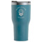 Firefighter RTIC Tumbler - Dark Teal - Front