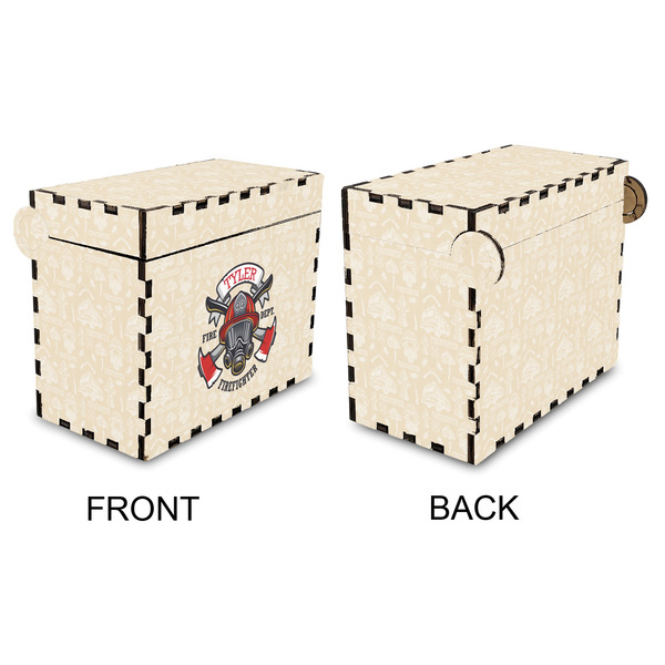 Firefighter Recipe Box - Full Color - Approval