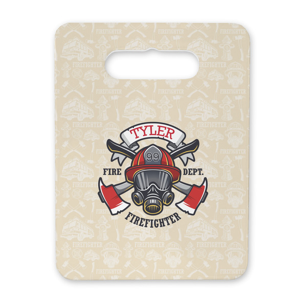 Custom Firefighter Rectangular Trivet with Handle (Personalized)