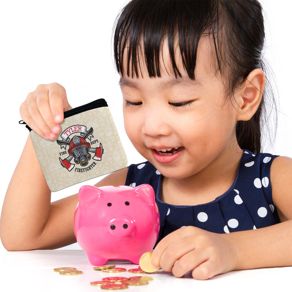 Firefighter Rectangular Coin Purses - LIFESTYLE (child)