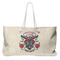 Firefighter Large Rope Tote Bag - Front View