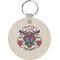 Firefighter Career Round Keychain (Personalized)