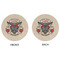 Firefighter Round Linen Placemats - APPROVAL (double sided)
