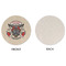Firefighter Round Linen Placemats - APPROVAL (single sided)