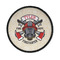 Firefighter Round Patch