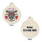 Firefighter Round Pet ID Tag - Large - Approval