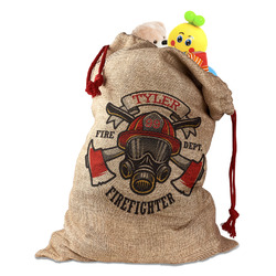 Firefighter Santa Sack (Personalized)