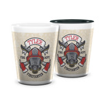 Firefighter Ceramic Shot Glass - 1.5 oz (Personalized)