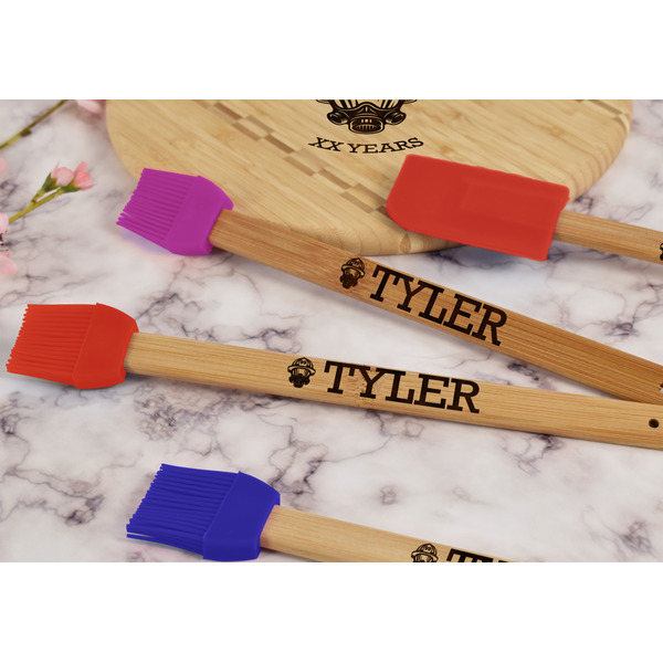 Firefighter Silicone Brush - Red - Lifestyle