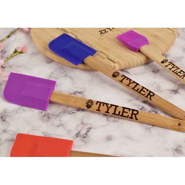 Firefighter Silicone Spatula - Purple - Lifestyle