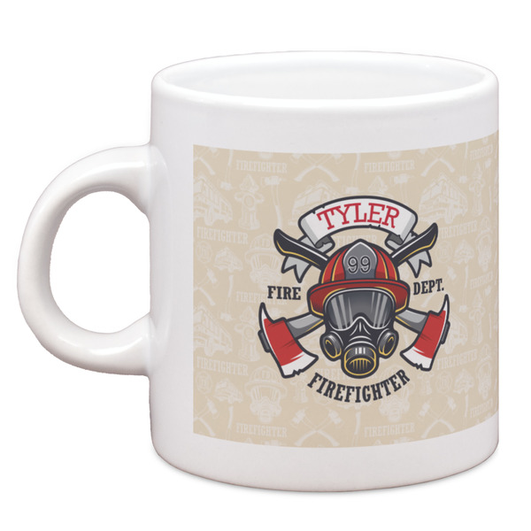 Custom Firefighter Espresso Cup (Personalized)