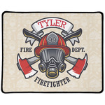 Firefighter Large Gaming Mouse Pad - 12.5" x 10" (Personalized)