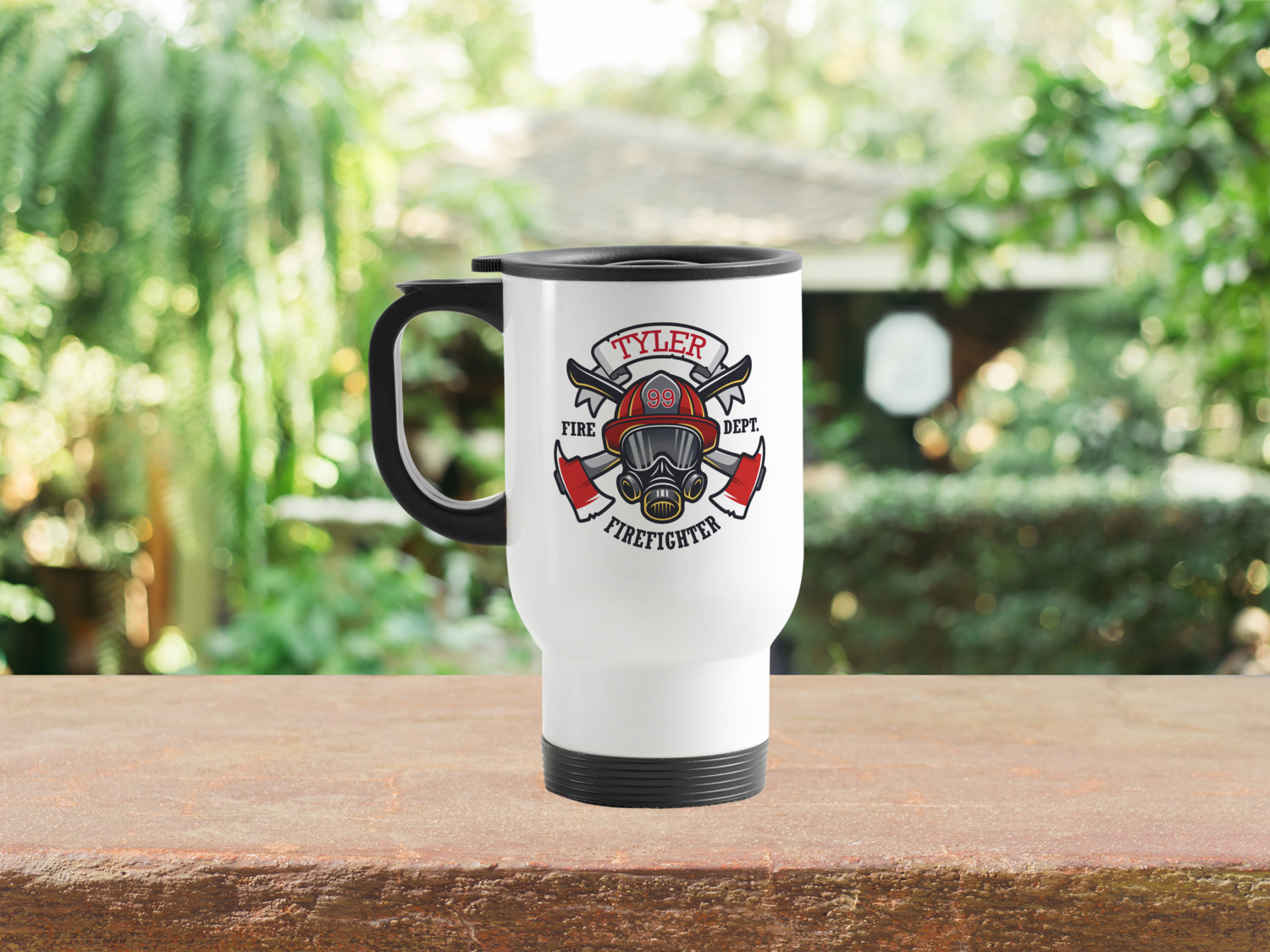 https://www.youcustomizeit.com/common/MAKE/1960007/Firefighter-Stainless-Steel-Travel-Mug-with-Handle-Lifestyle.jpg?lm=1666195570