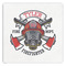 Firefighter Paper Dinner Napkin - Front View