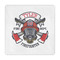 Firefighter Standard Decorative Napkin - Front View