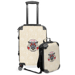 Firefighter Kids 2-Piece Luggage Set - Suitcase & Backpack (Personalized)