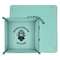 Firefighter Teal Faux Leather Valet Trays - PARENT MAIN