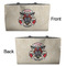 Firefighter Tote w/Black Handles - Front & Back Views