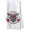 Firefighter Waffle Towel - Partial Print Print Style Image