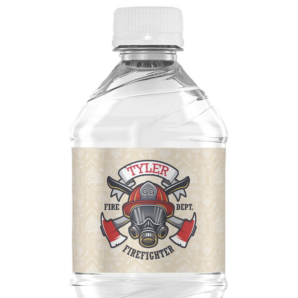 Custom Firefighter Water Bottle Labels - Custom Sized (Personalized)
