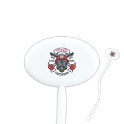 Firefighter Oval Stir Sticks (Personalized)