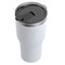 Firefighter White RTIC Tumbler - (Above Angle View)