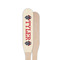 Firefighter Wooden Food Pick - Paddle - Single Sided - Front & Back