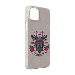 Firefighter iPhone Case - Plastic - iPhone 14 (Personalized)