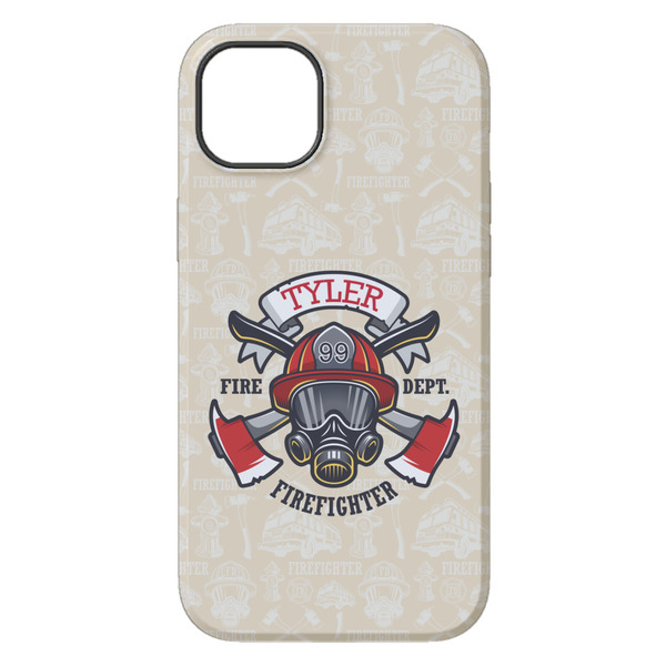 Firefighter iPhone 14 Plus Tough Case - Back
