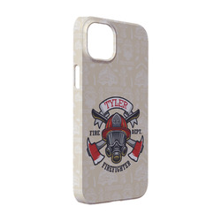 Firefighter iPhone Case - Plastic - iPhone 14 Pro (Personalized)
