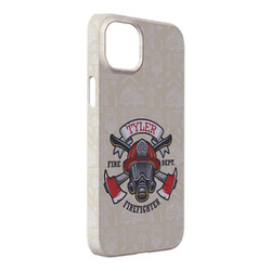 Firefighter iPhone Case - Plastic - iPhone 14 Pro Max (Personalized)