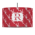 Crawfish 12" Drum Pendant Lamp - Fabric (Personalized)