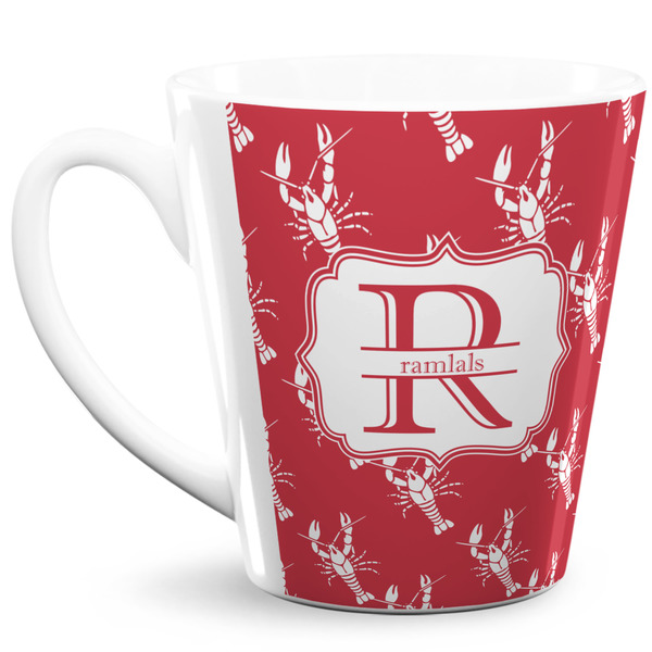 Custom Crawfish 12 Oz Latte Mug (Personalized)