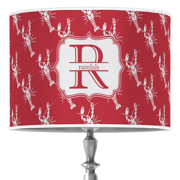 Custom Crawfish Drum Lamp Shade (Personalized)