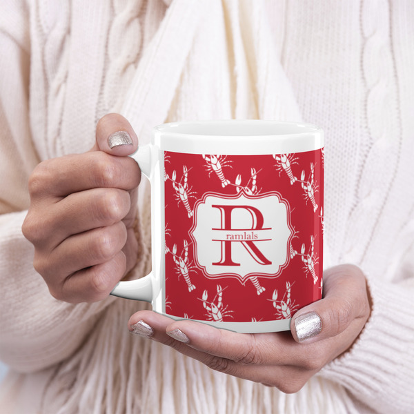 Crawfish 20oz Coffee Mug - LIFESTYLE