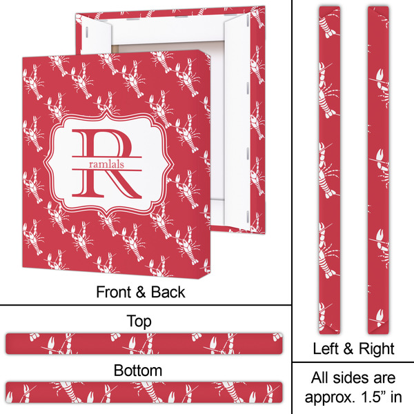 Crawfish 20x24 - Canvas Print - Approval