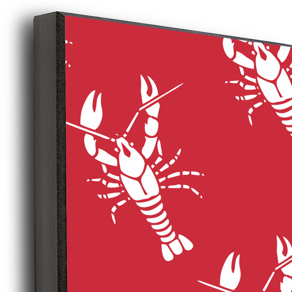 Crawfish 20x24 Wood Print - Closeup