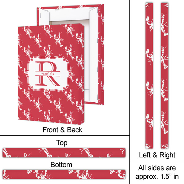 Crawfish 20x30 - Canvas Print - Approval