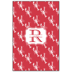 Crawfish Wood Print - 20x30 (Personalized)